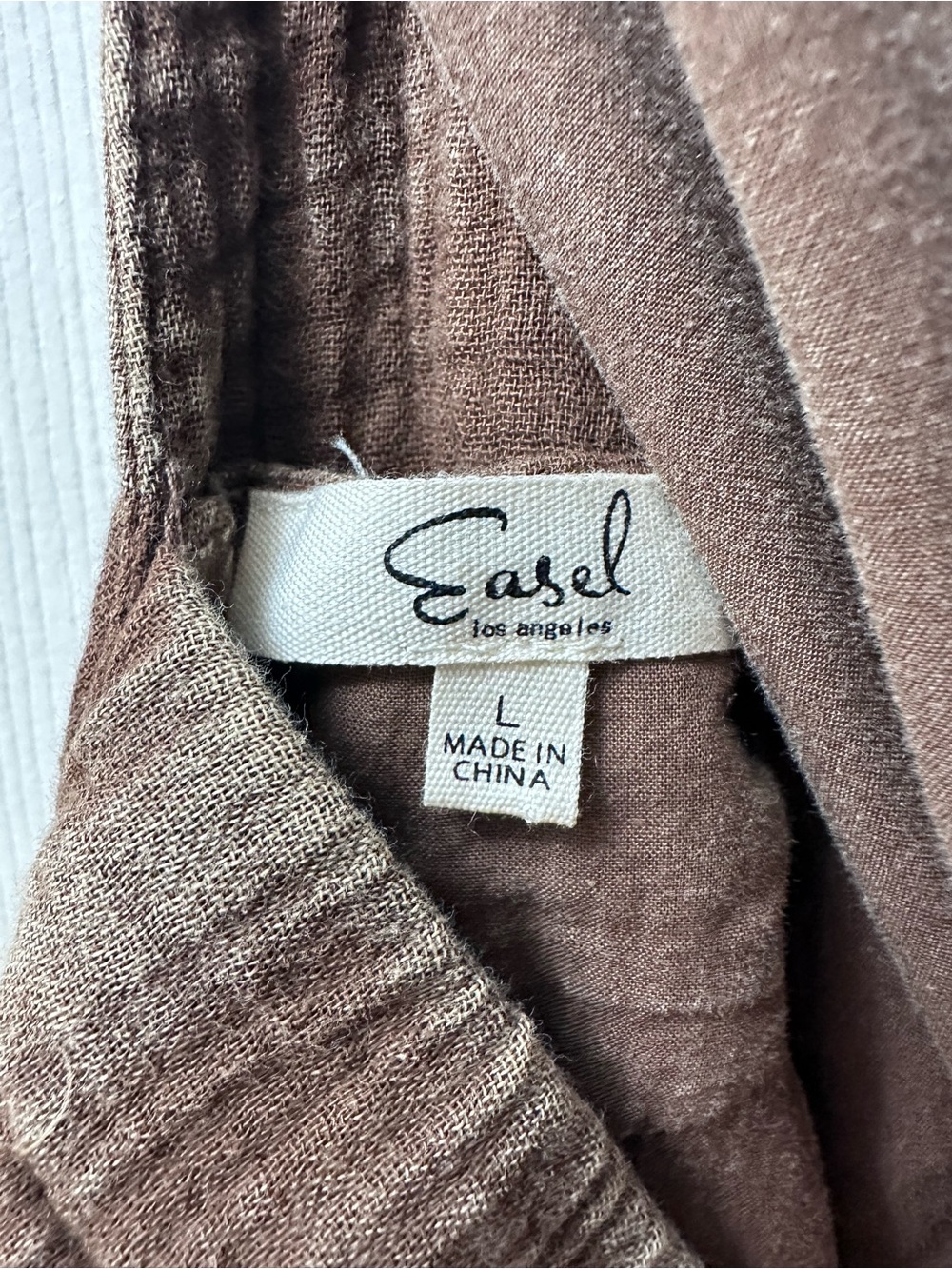 Easel 100% Cotton Jumper Size Large - Picture 5 of 6